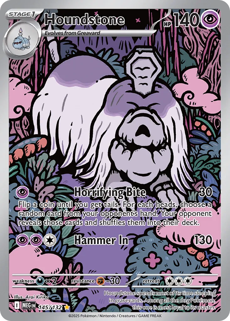Houndstone - 145/132 - Illustration Rare