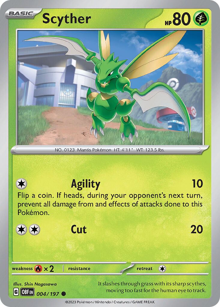 Scyther - 004/197 - Common