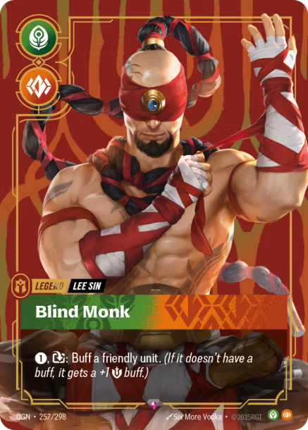 BLIND MONK - OGN-257/298 (Foil)