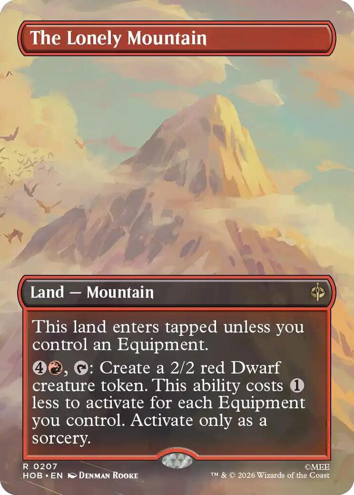 The Lonely Mountain - 207 - rare