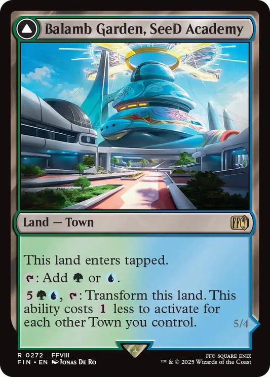 Balamb Garden, SeeD Academy // Balamb Garden, Airborne - 272 - rare