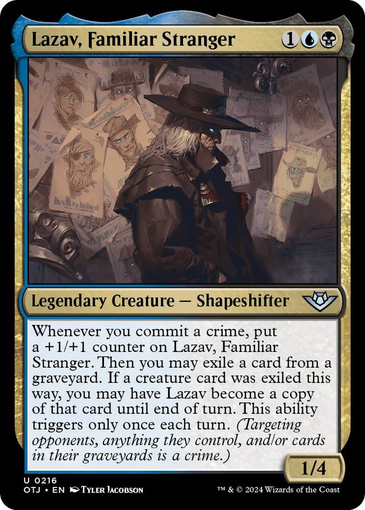 Lazav, Familiar Stranger - 216 - uncommon