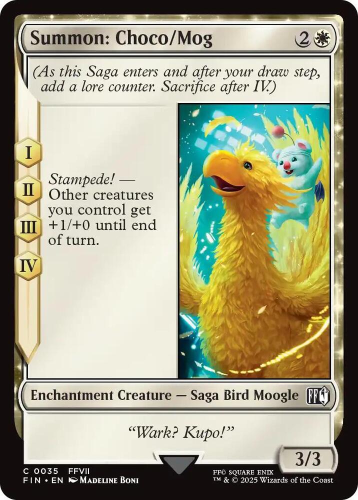 Summon: Choco/Mog - 35 - common