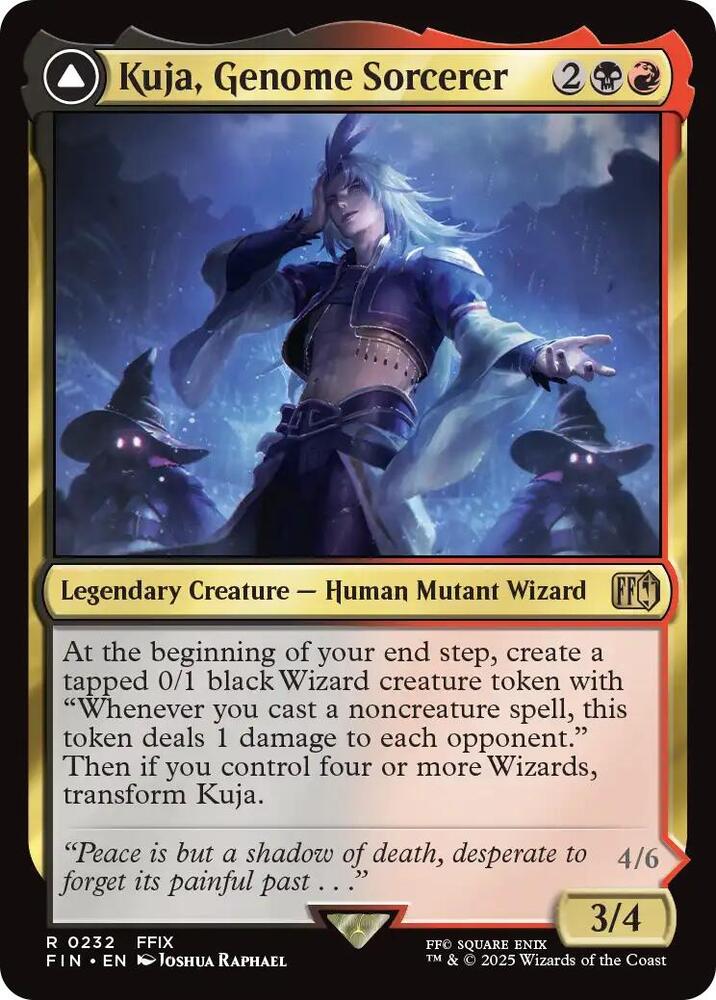 Kuja, Genome Sorcerer // Trance Kuja, Fate Defied - 232 - rare