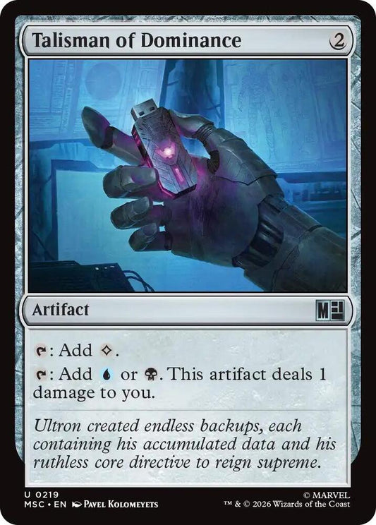 Talisman of Dominance - 219 - uncommon