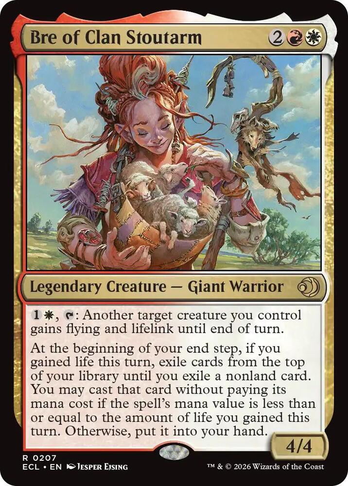 Bre of Clan Stoutarm - 207 - rare