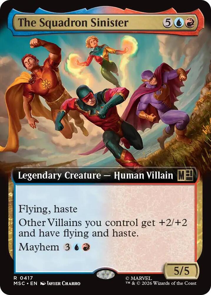 The Squadron Sinister - 417 - rare