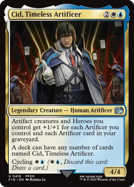 Cid, Timeless Artificer - 418 - uncommon