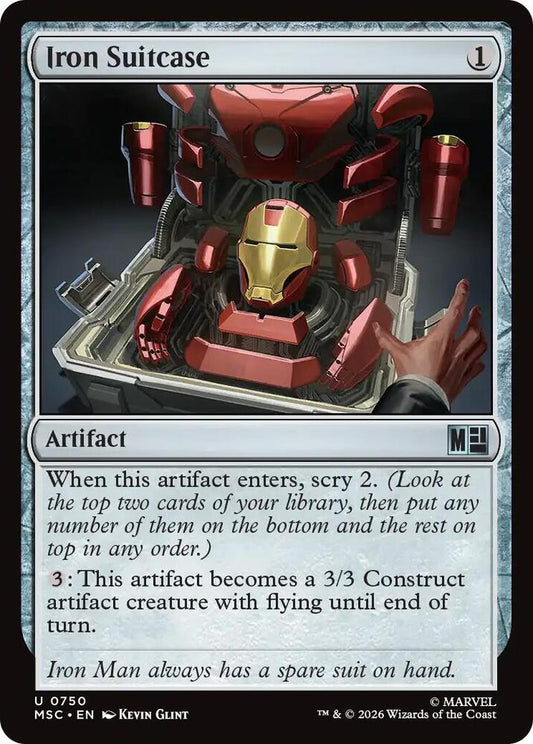 Iron Suitcase - 750 - uncommon