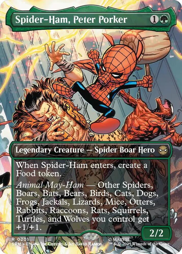Spider-Ham, Peter Porker - 201 - rare