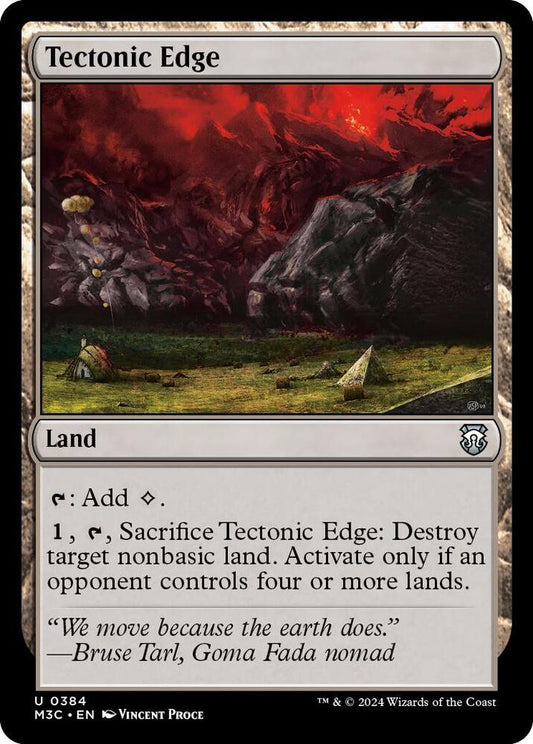 Tectonic Edge - 384 - uncommon