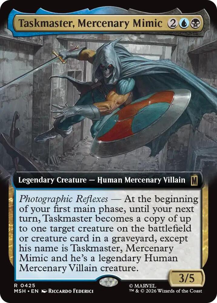 Taskmaster, Mercenary Mimic - 425 - rare