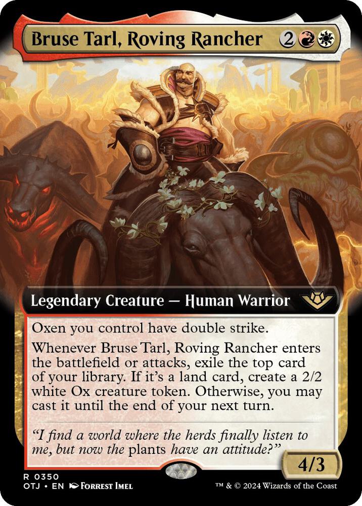 Bruse Tarl, Roving Rancher - 350 - rare