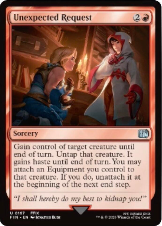 Unexpected Request - 167 - uncommon