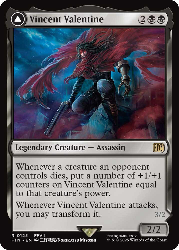 Vincent Valentine // Galian Beast - 125 - rare