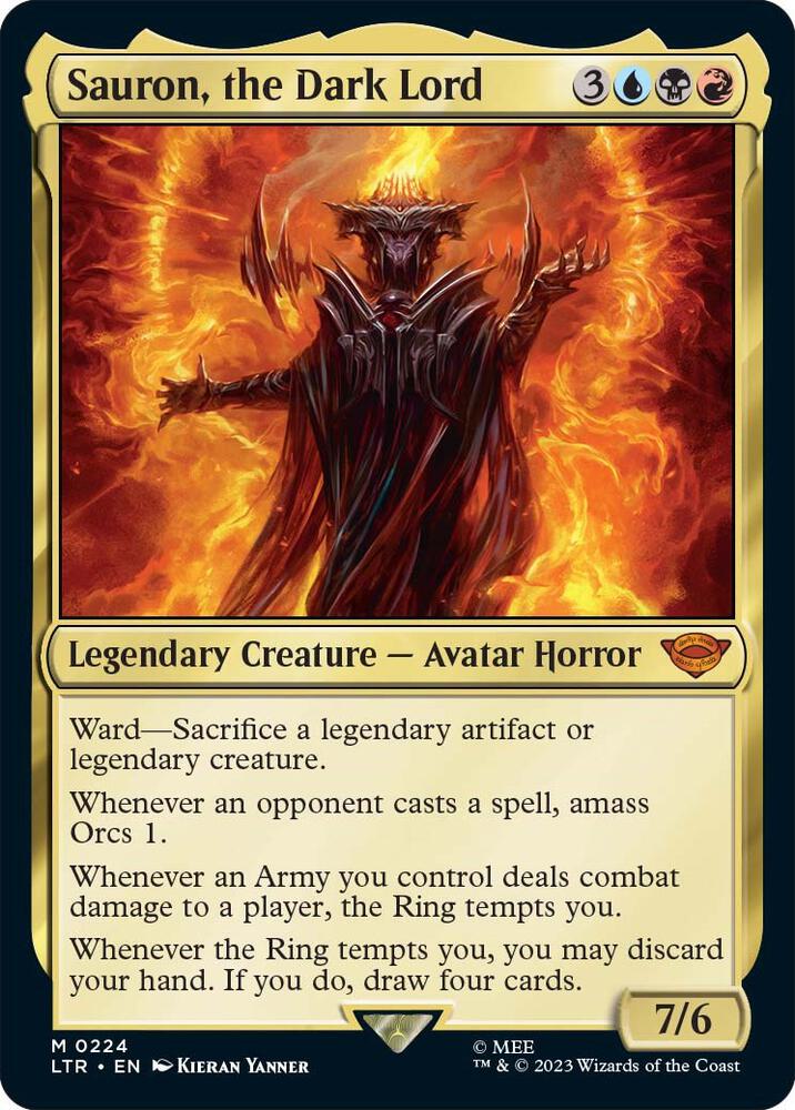 Sauron, the Dark Lord - 224 - mythic