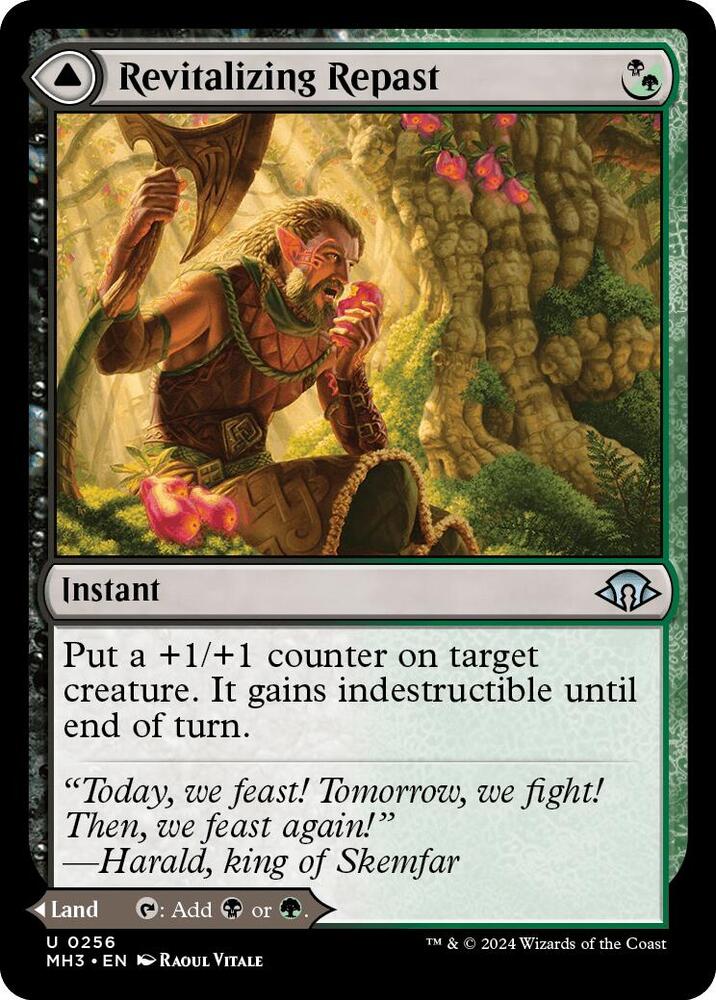 Revitalizing Repast // Old-Growth Grove - 256 - uncommon