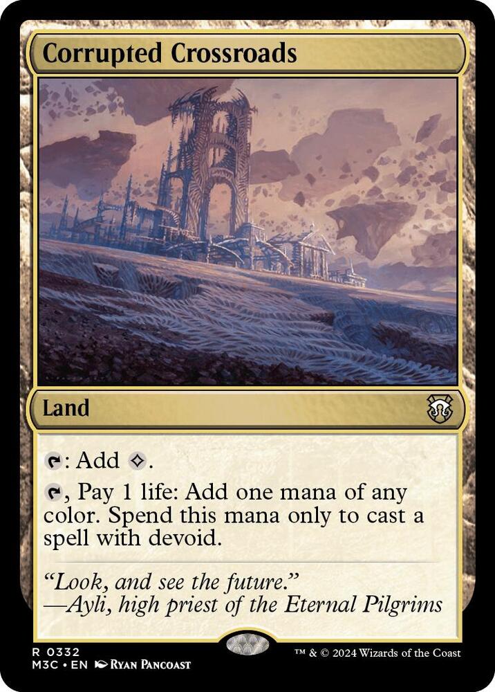 Corrupted Crossroads - 332 - rare