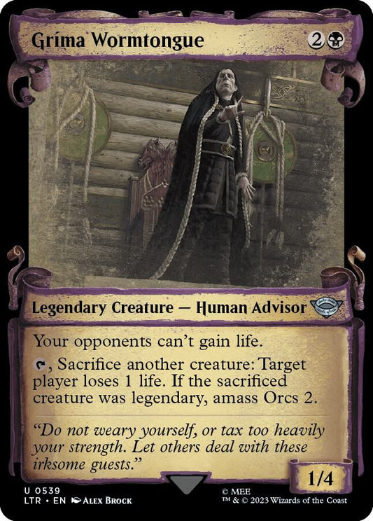 Gríma Wormtongue - 539 - uncommon