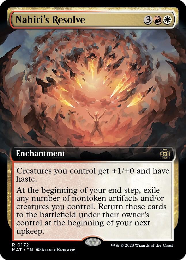 Nahiri's Resolve - 172 - rare