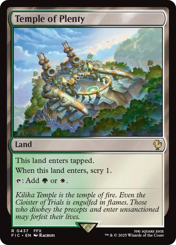 Temple of Plenty - 437 - rare