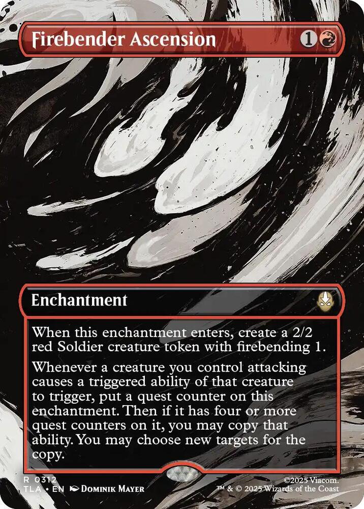 Firebender Ascension - 312 - rare