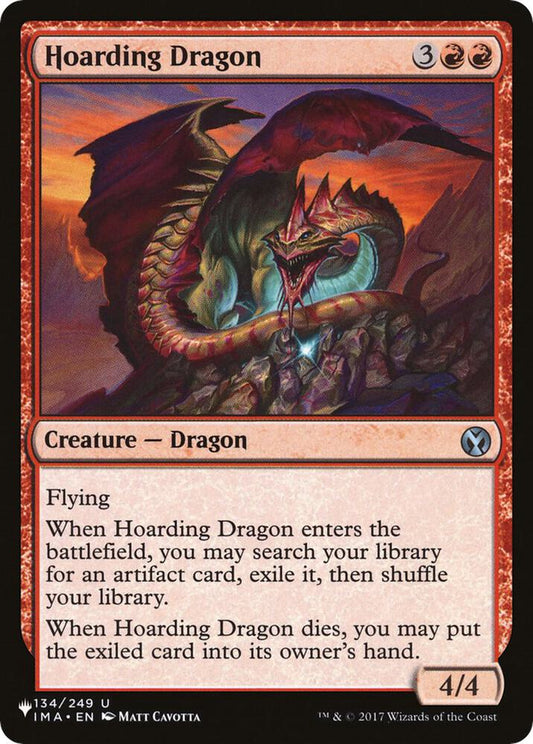 Hoarding Dragon - IMA-134 - uncommon