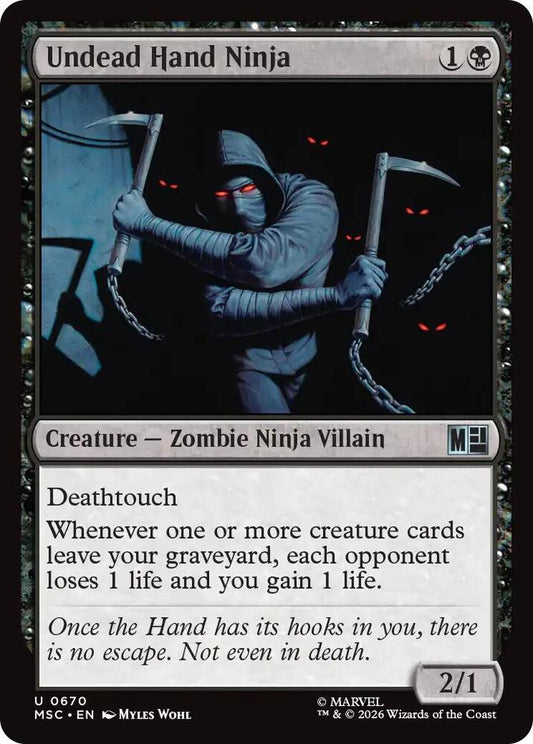Undead Hand Ninja - 670 - uncommon