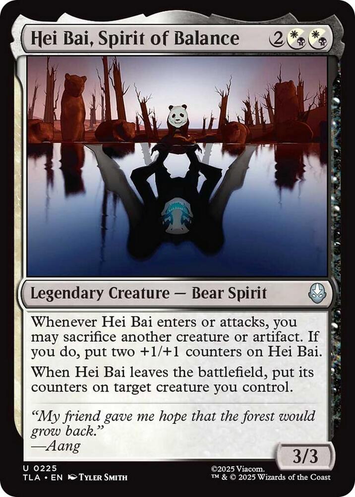Hei Bai, Spirit of Balance - 225 - uncommon