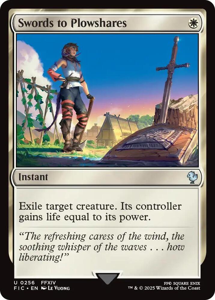 Swords to Plowshares - 256 - uncommon