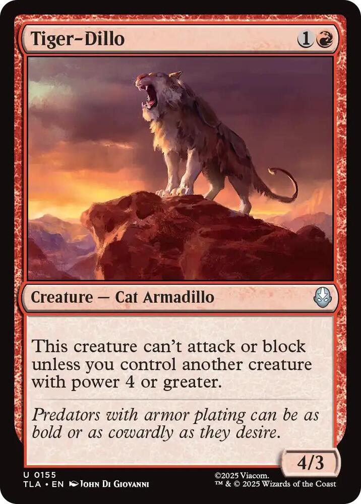 Tiger-Dillo - 155 - uncommon