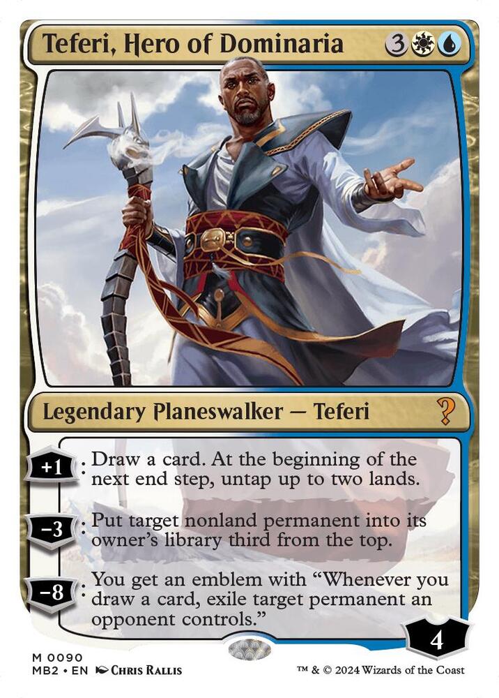Teferi, Hero of Dominaria - 90 - mythic