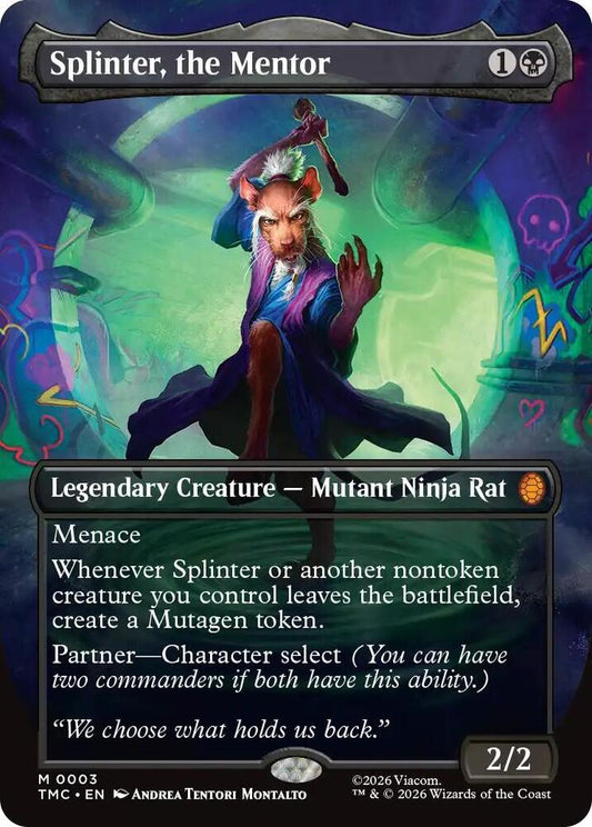 Splinter, the Mentor - 3 - mythic