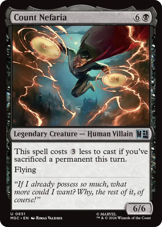 Count Nefaria - 651 - uncommon