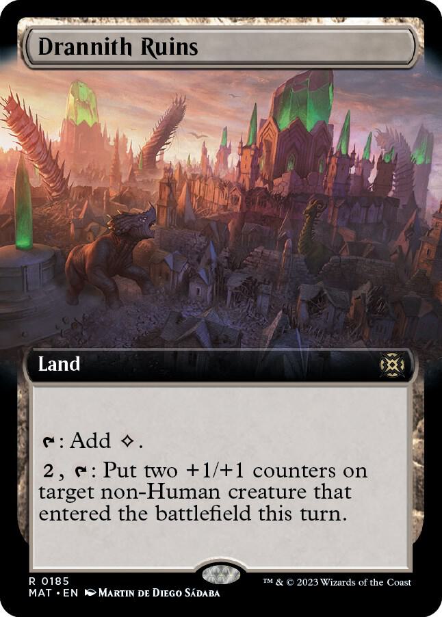 Drannith Ruins - 185 - rare