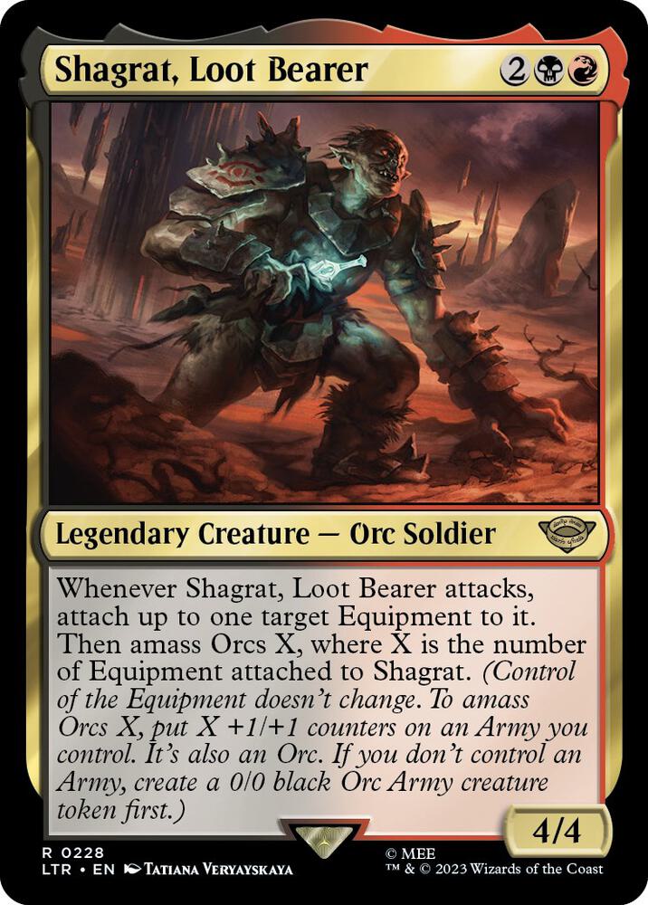 Shagrat, Loot Bearer - 228 - rare
