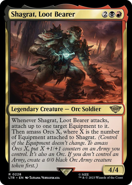 Shagrat, Loot Bearer - 228 - rare