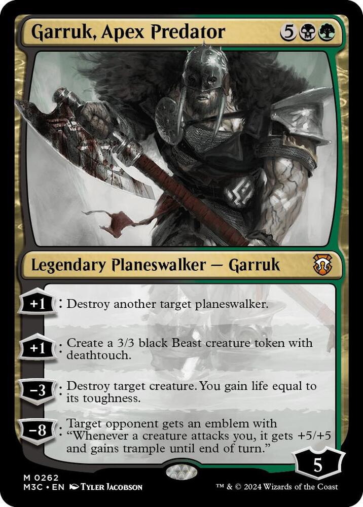 Garruk, Apex Predator - 262 - mythic