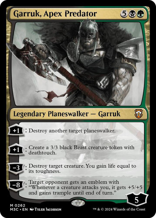 Garruk, Apex Predator - 262 - mythic