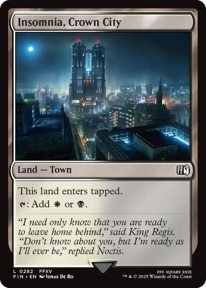 Insomnia, Crown City - 282 - common