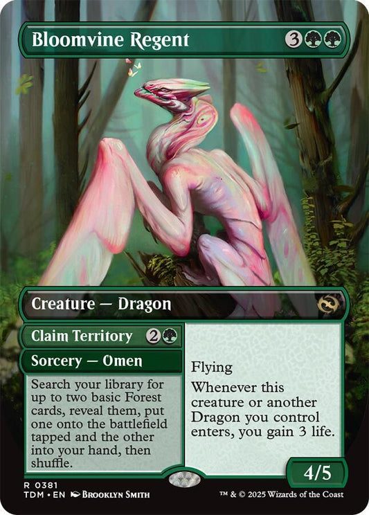 Bloomvine Regent // Claim Territory // Bloomvine Regent - 381 - rare