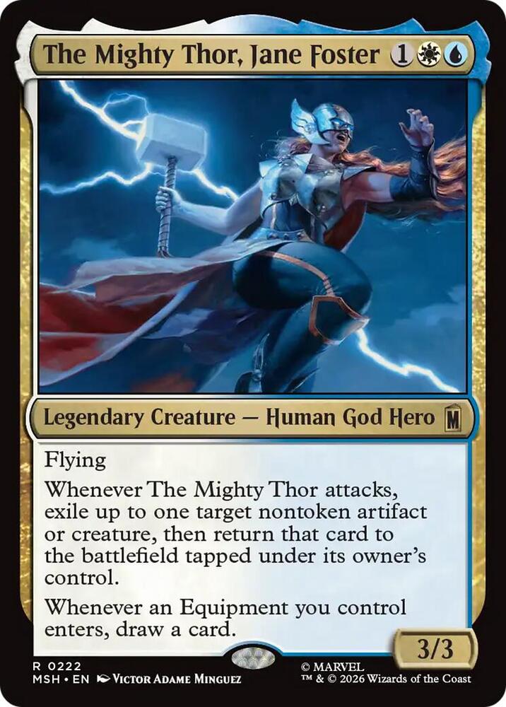 The Mighty Thor, Jane Foster - 222 - rare