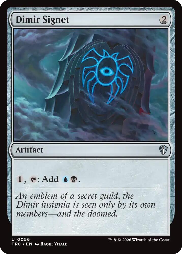 Dimir Signet - 56 - uncommon