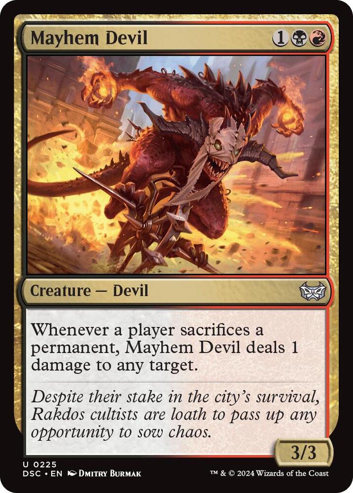 Mayhem Devil - 225 - uncommon