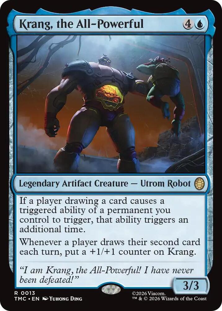 Krang, the All-Powerful - 13 - rare