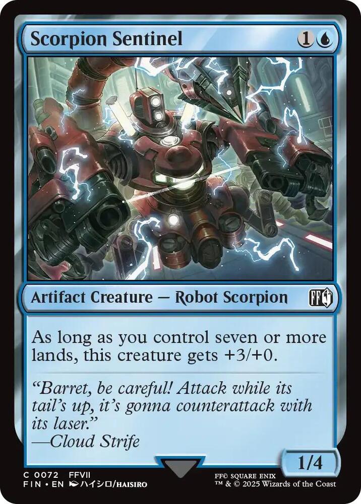 Scorpion Sentinel - 72 - common