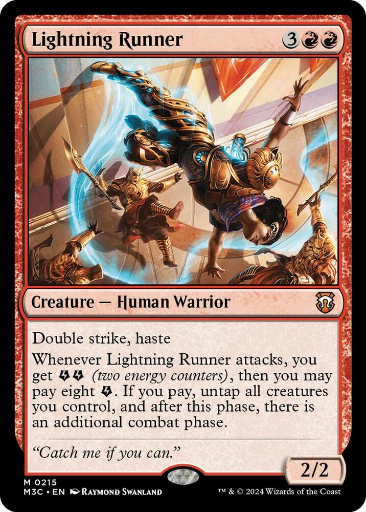Lightning Runner - 215 - mythic