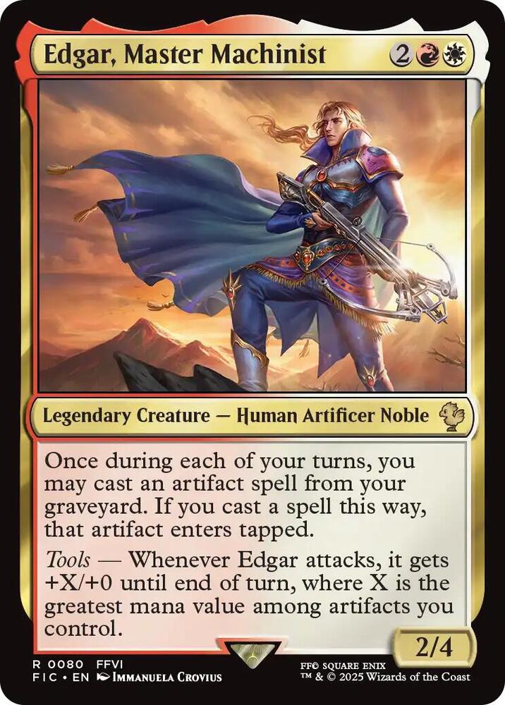 Edgar, Master Machinist - 80 - rare