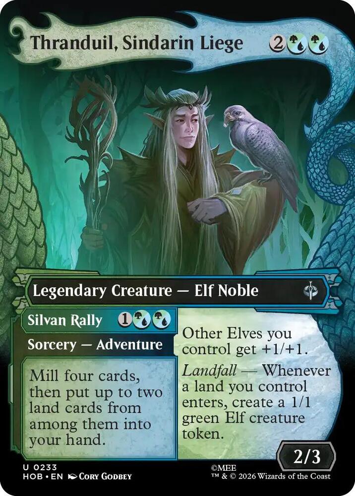 Thranduil, Sindarin Liege // Silvan Rally - 233 - uncommon