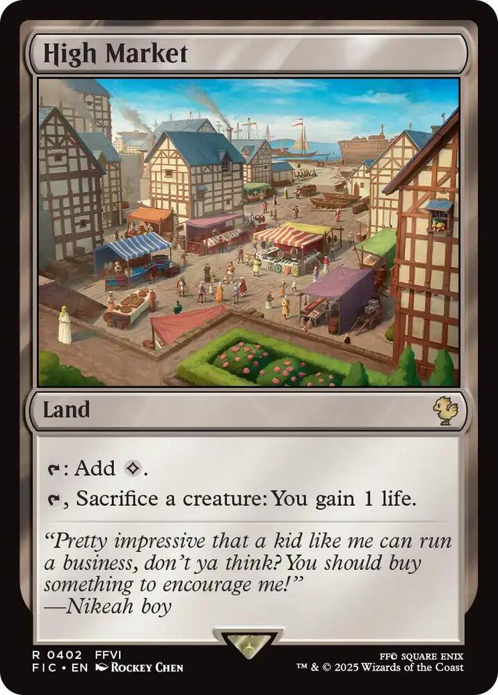 High Market - 402 - rare
